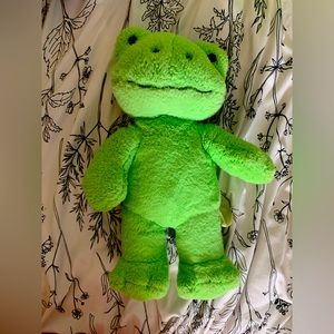 Green Build a bear froggie